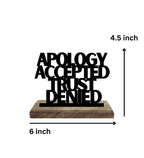 Assertive Empowerment Set of 2 Table Décor