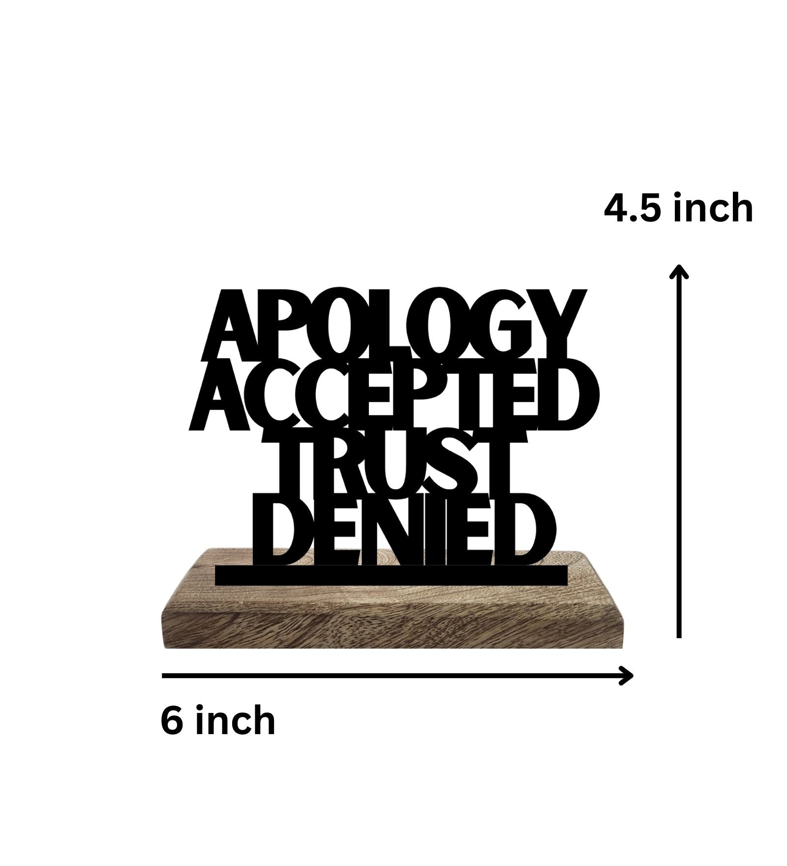 Assertive Empowerment Set of 2 Table Décor