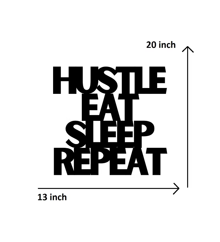 Hustle Eat Sleep Repeat