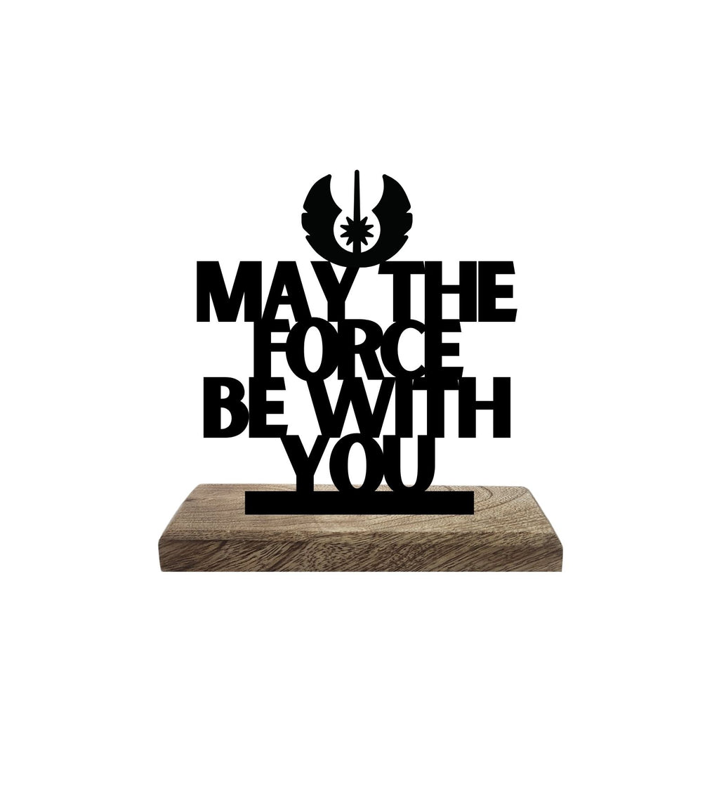 Guided by Force, Driven by Choice Set of 2 Table Décor