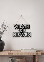 Wrath of Heaven Metal Hanging