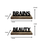 Beauty and the Brains