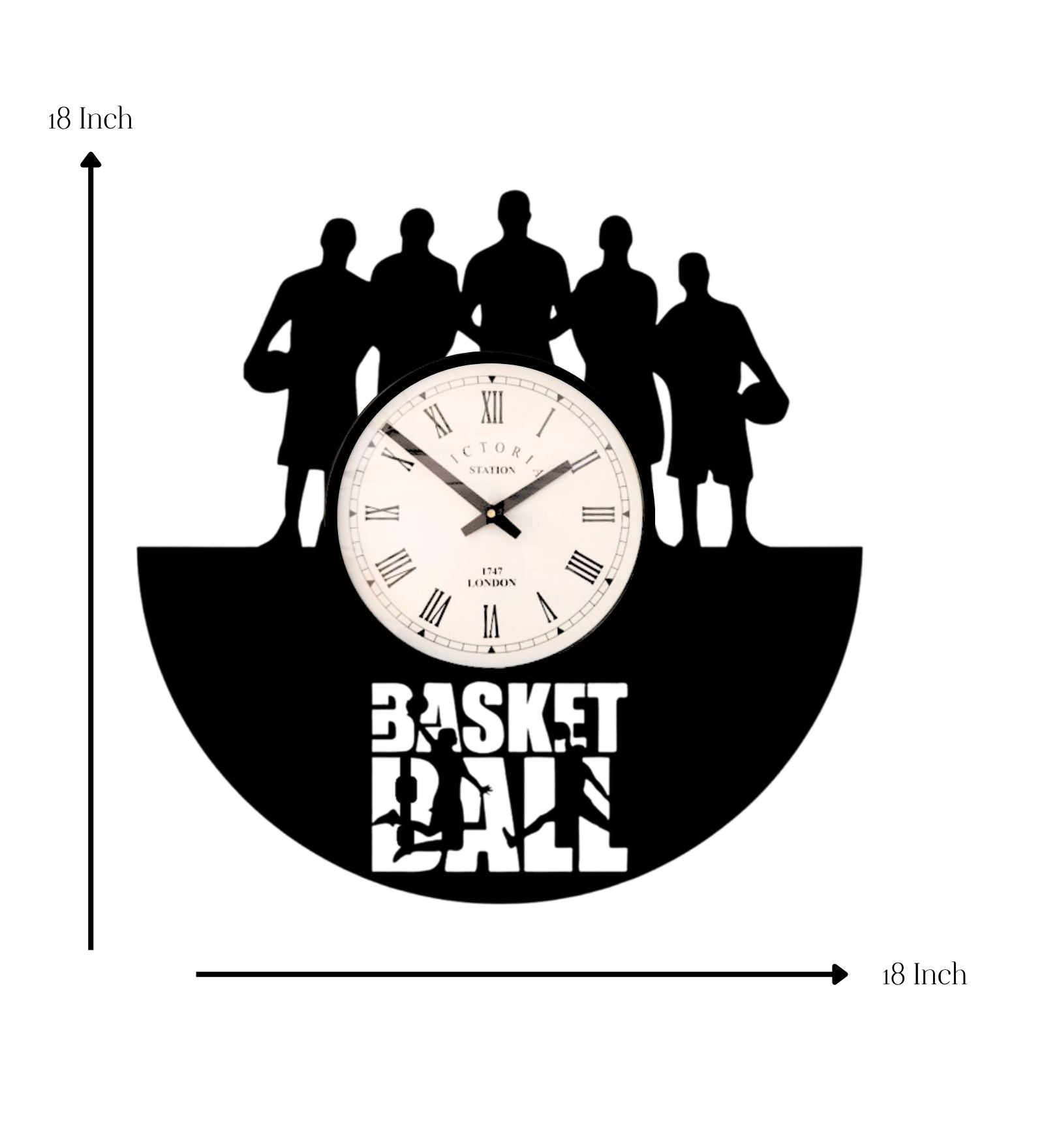 Basketball Wall Clock
