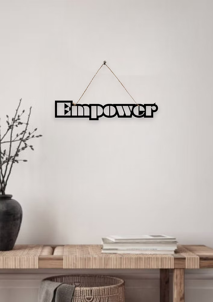 Empower Metal Hanging