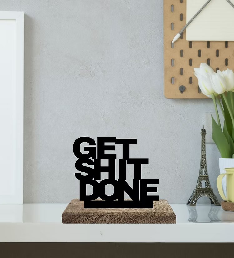 Resolve & Persistence Set of 2 Table Décor