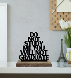 Silent Disregard Set of 2 Table Décor