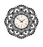 Mandala Wall Clock