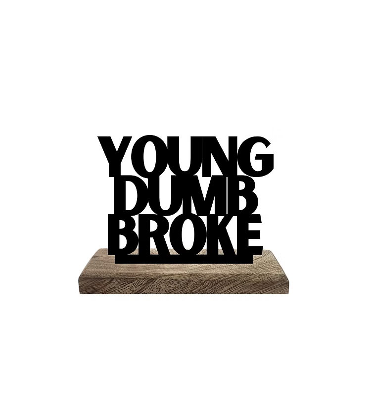Youthful Dilemmas Set of 2 Table Décor