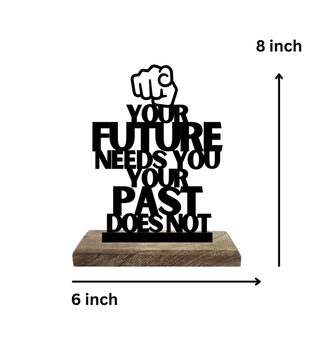 No Try, Only Do Set of 2 Table Décor