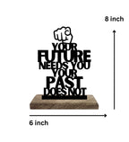 No Try, Only Do Set of 2 Table Décor