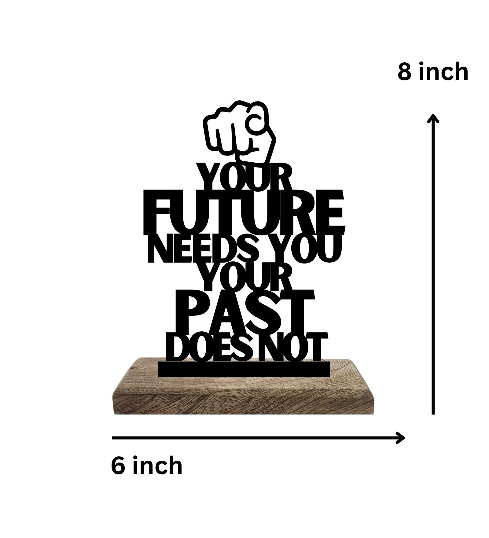 No Try, Only Do Set of 2 Table Décor