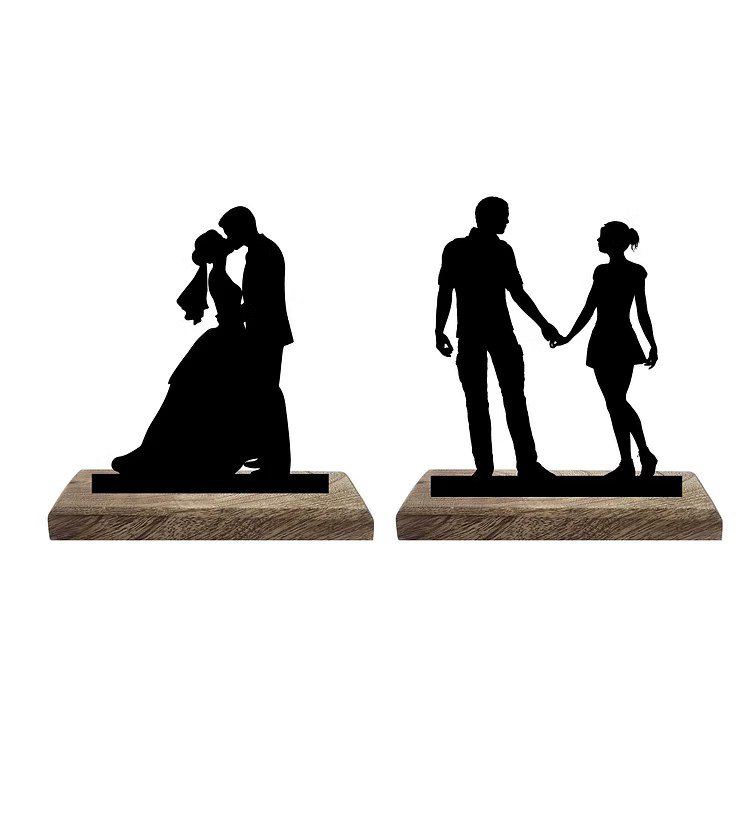 Endearing Connection Set of 2 Table Décor