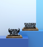 Orinthophile Set of 2 Table Décor