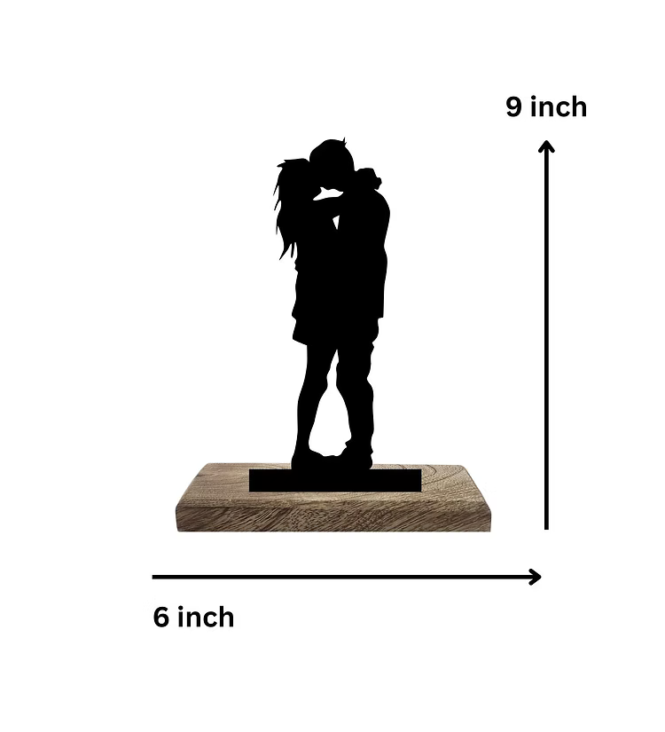 Bonded Hearts Set of 2 Table Décor