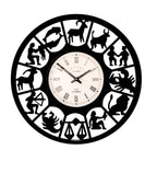 Zodiac Signs Astrology Wall Clock
