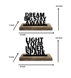 Awaken and Shine Set of 2 Table Décor