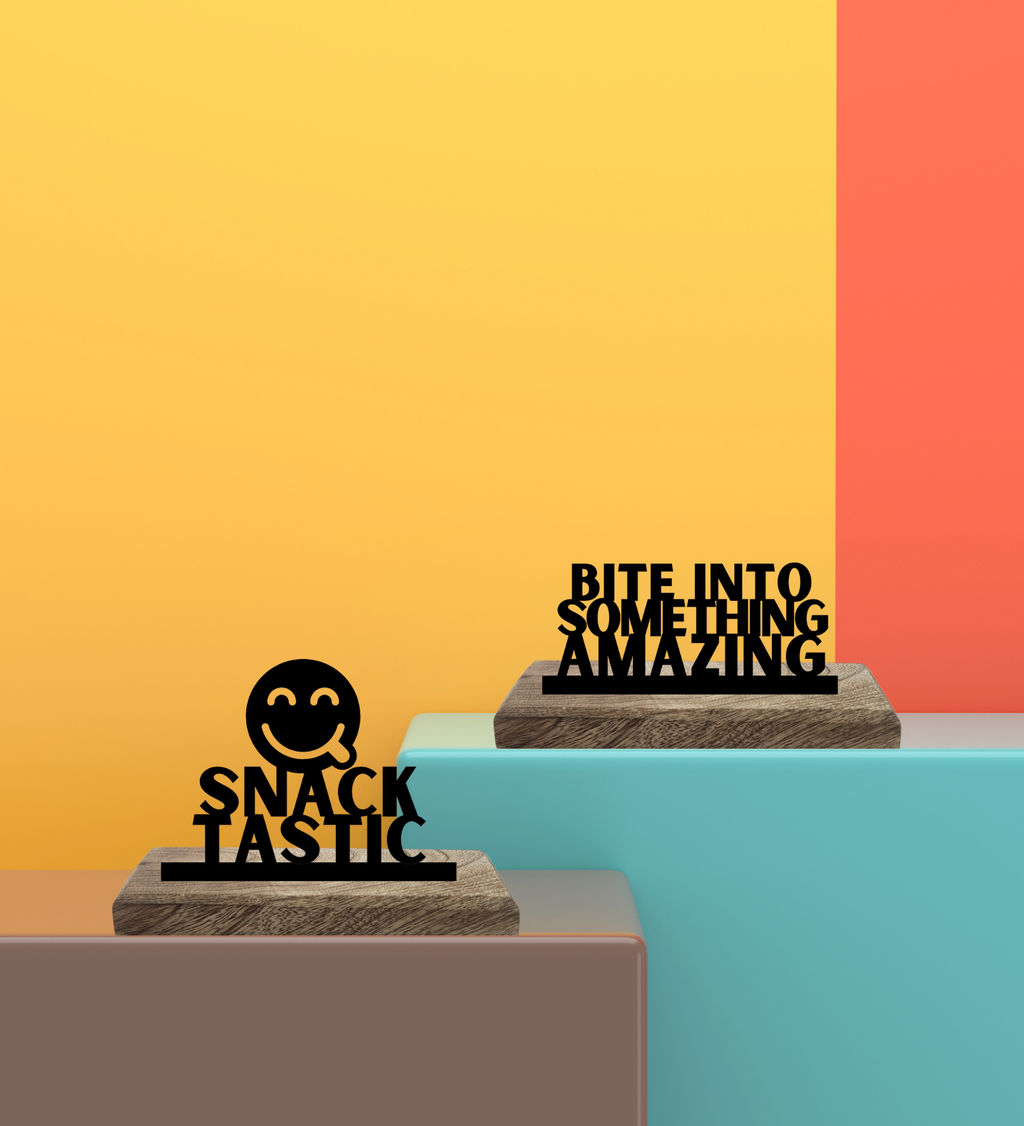 Snack-tastic Set of 2 Table Décor