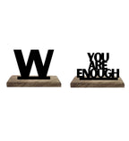 Empowerment & Enigma Set of 2 Table Décor