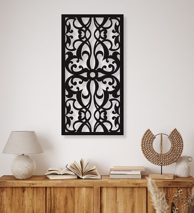 Rectangular Creative Pattern Panel