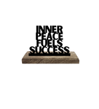 Peace and Power Set of 2 Table Décor