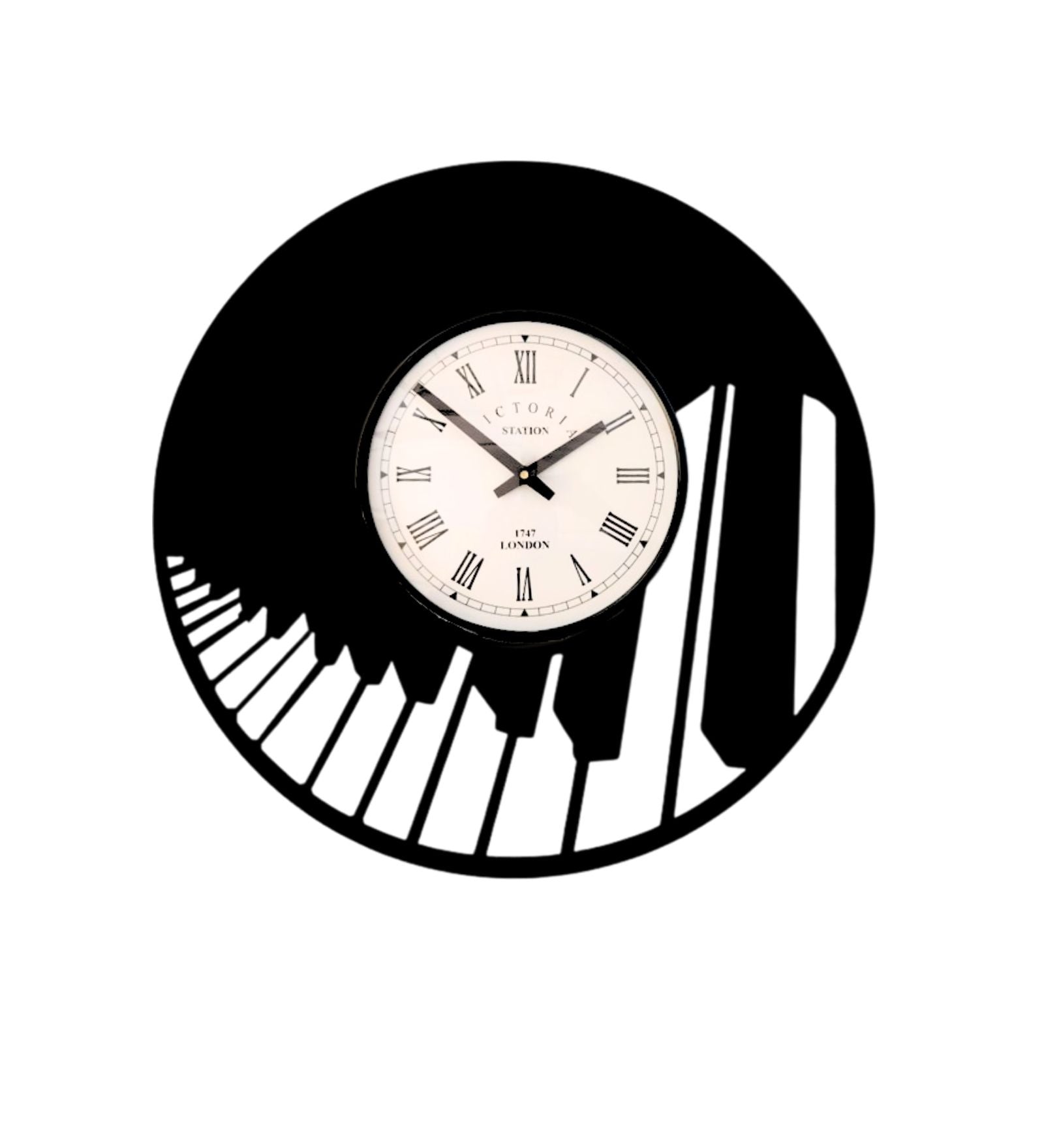 Piano Wall Clock
