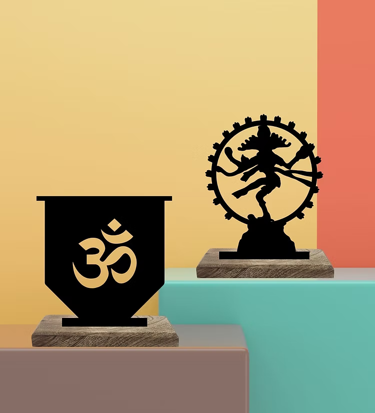 Divine Symbolism Set of 2 Table Décor