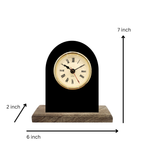 Minimalist Modern Black Table Clock