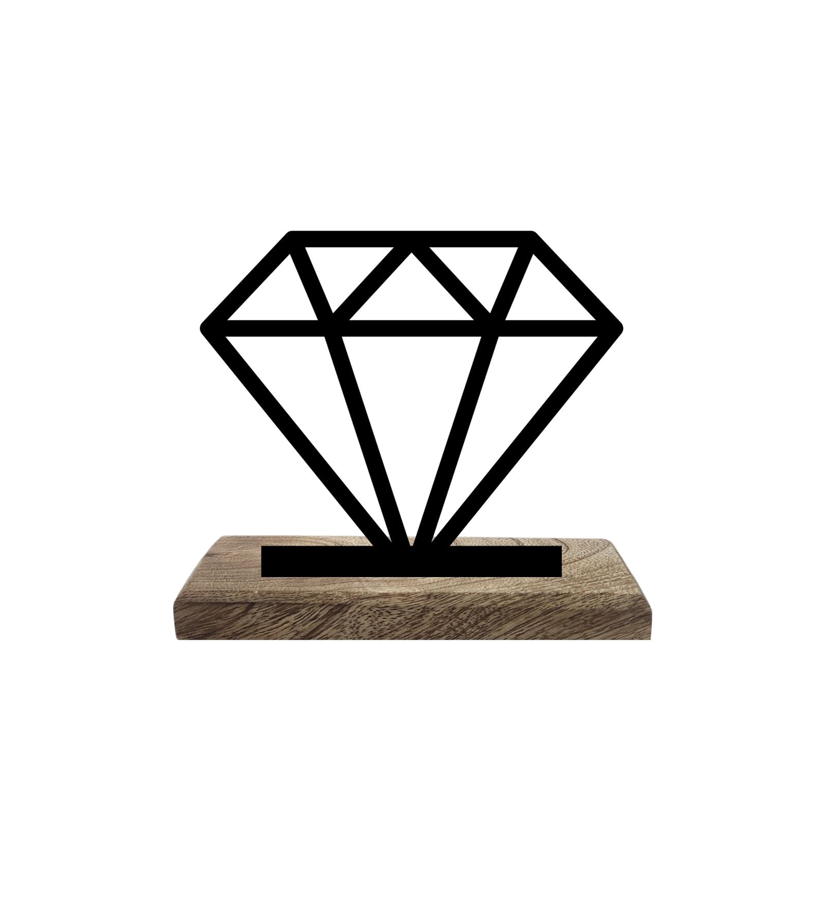 Shimmering Spectrum Set of 2 Table Décor