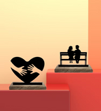 Everlasting Affection Set of 2 Table Décor