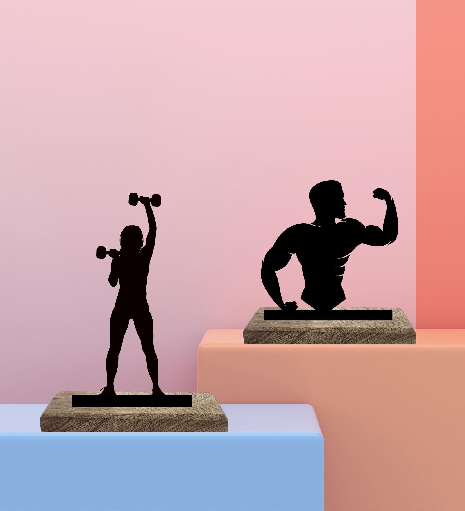 Dedication Set of 2 Table Décor