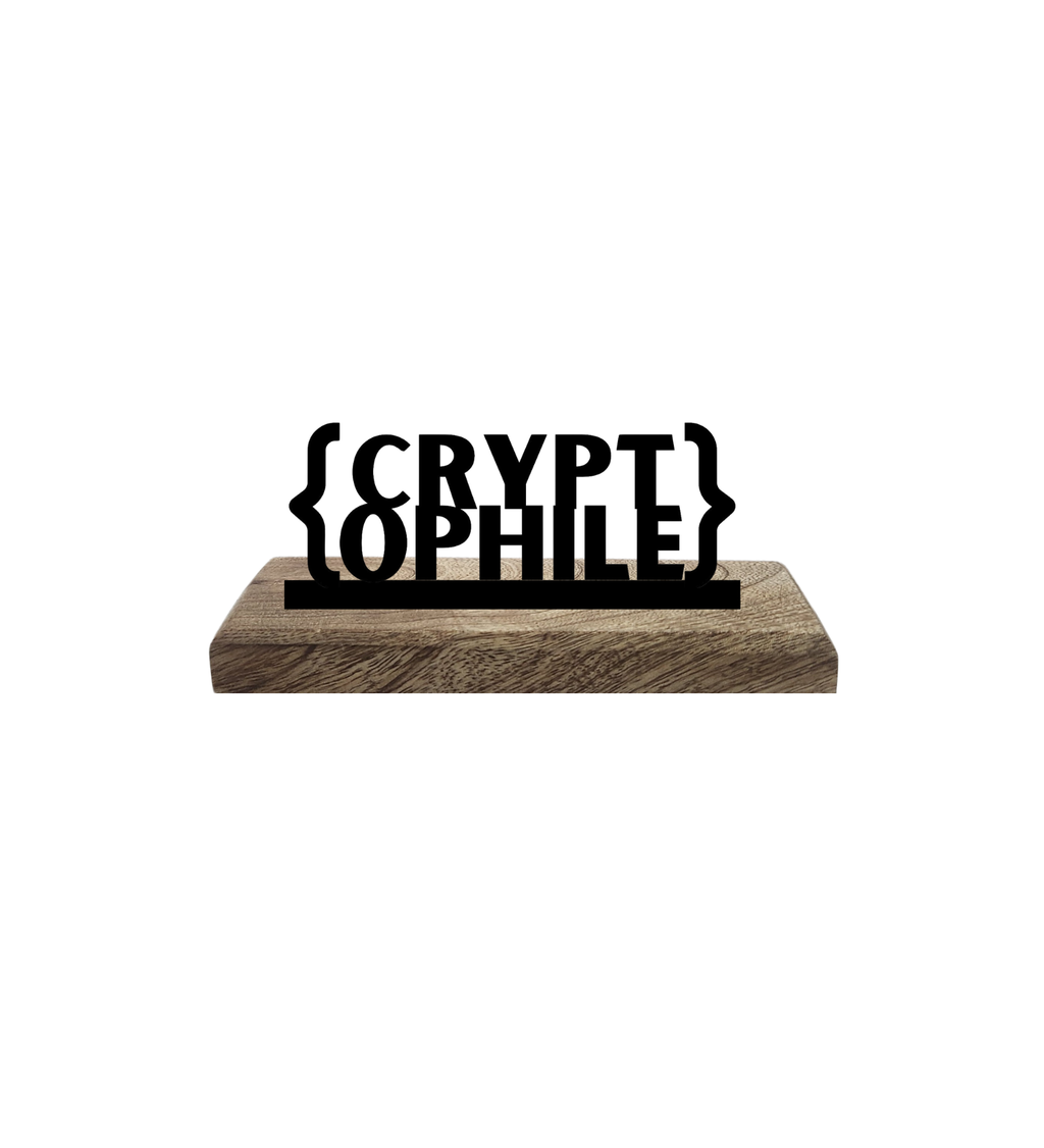 Cryptophile Set of 2 Table Décor