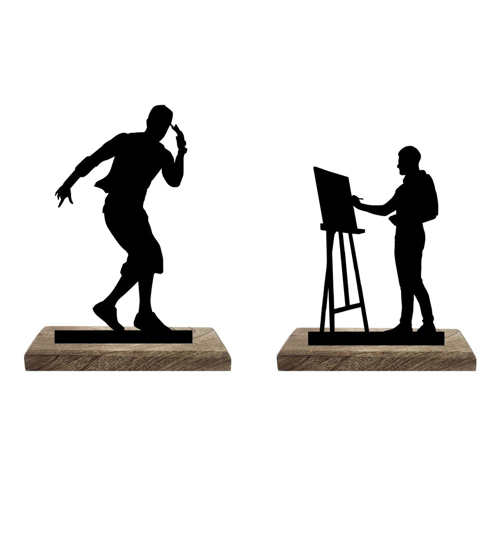 Artistic Expression Set of 2 Table Décor