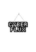 Cyber flux Metal Hanging
