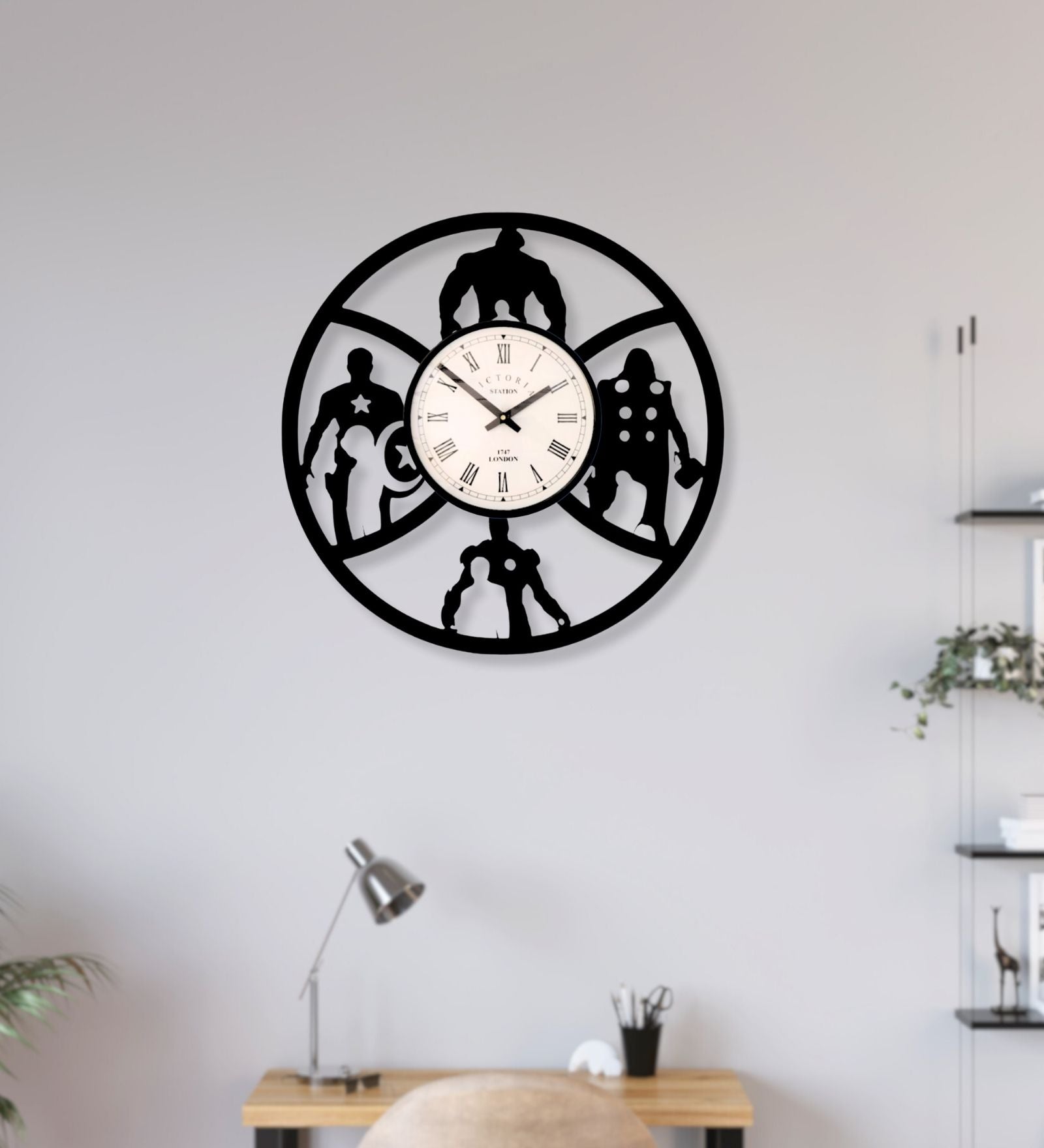 Avengers Marvel Wall Clock