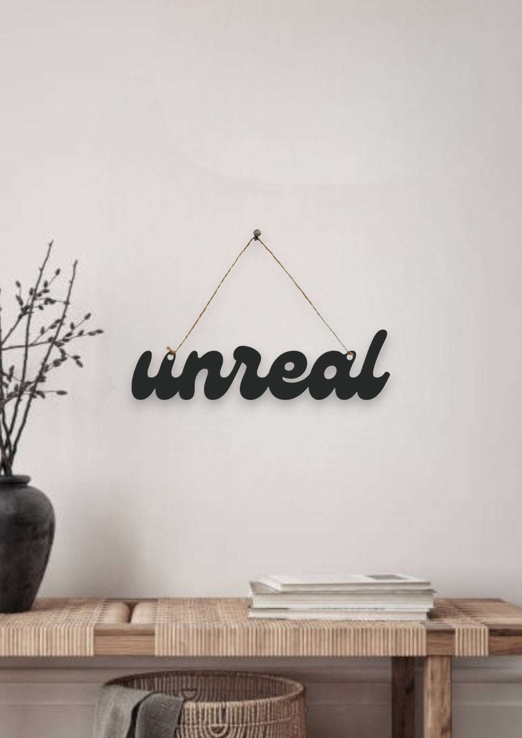 Unreal Metal Hanging