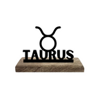 Taurus Sun Sign Set of 2 Table Décor