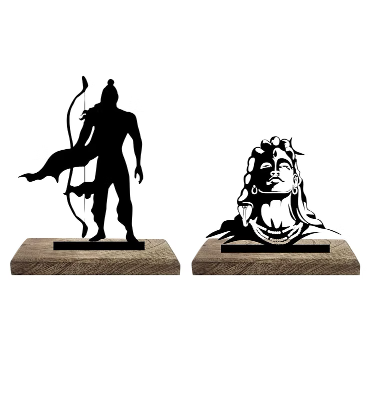 Divine Deities Set of 2 Table Décor