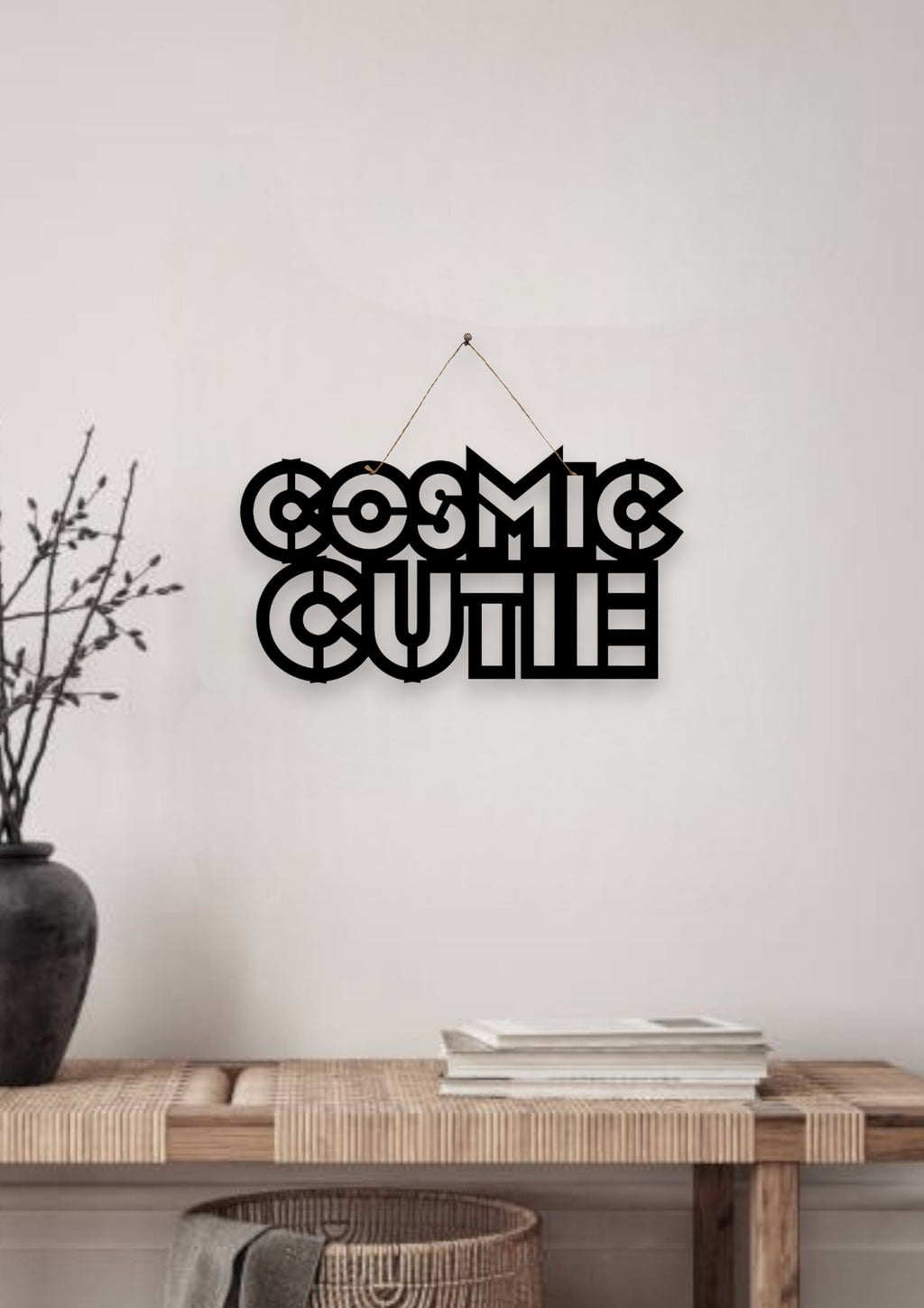 Cosmic Cutie Metal Hanging