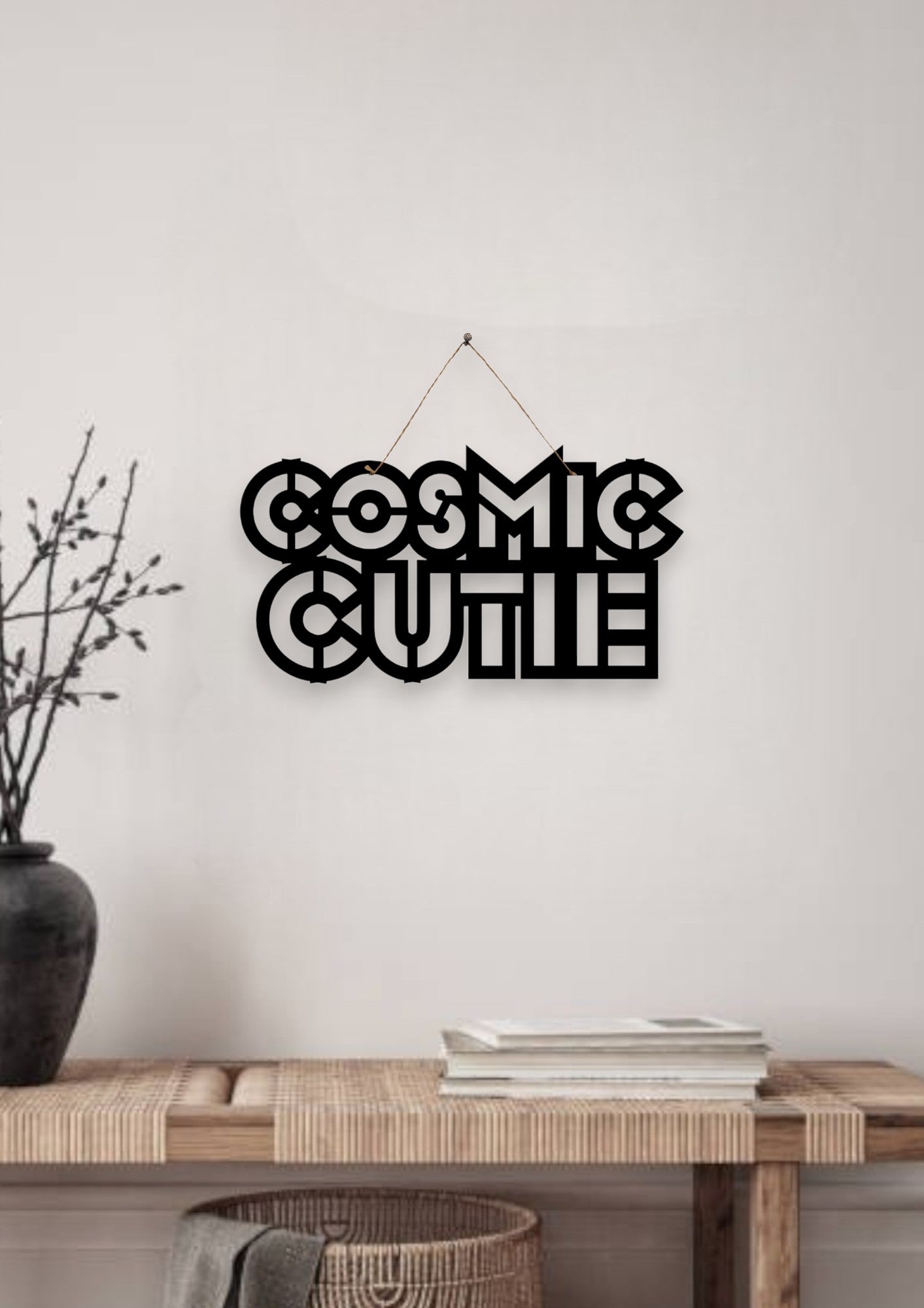 Cosmic Cutie Metal Hanging