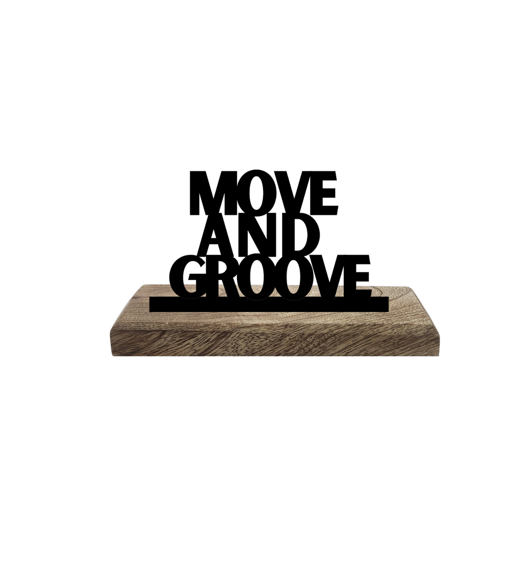 Groove-a-licious Set of 2 Table Décor
