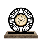 Piano Black Table Clock