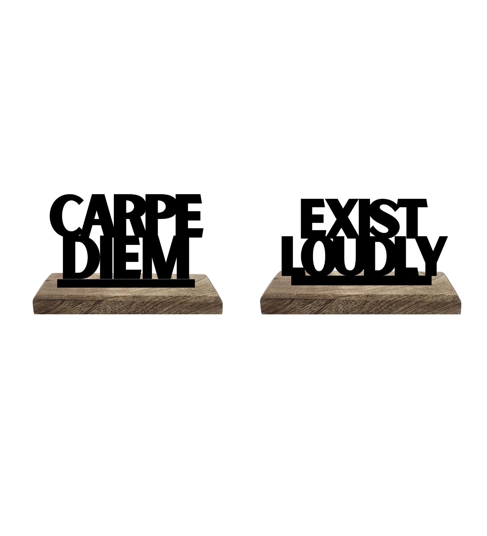 Seize & Resonate Set of 2 Table Décor