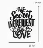 The Secret Ingredient is Always Love