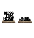 Home Blessing Harmony Set of 2 Table Décor