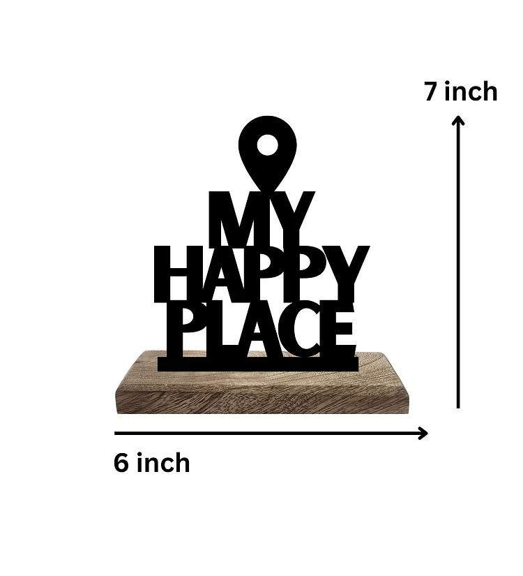 Homely Happiness Set of 2 Table Décor