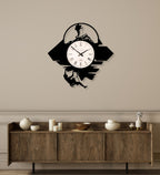 Dedication Mountaineering Wall Clock