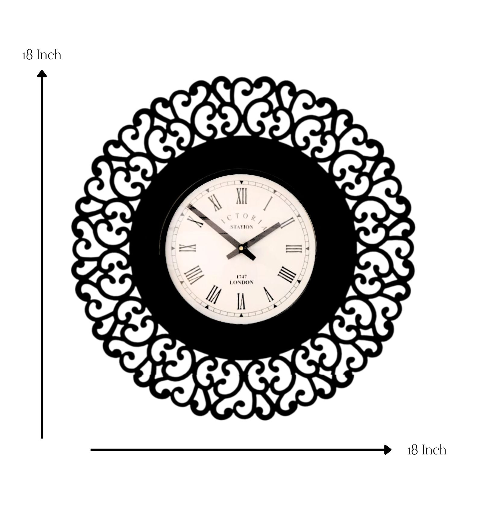 Mandala Wall Clock
