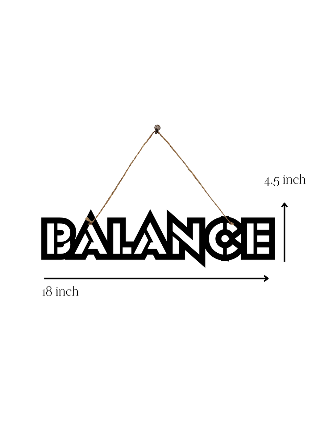 Balance Metal Hanging