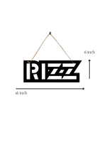 Rizz Metal Hanging