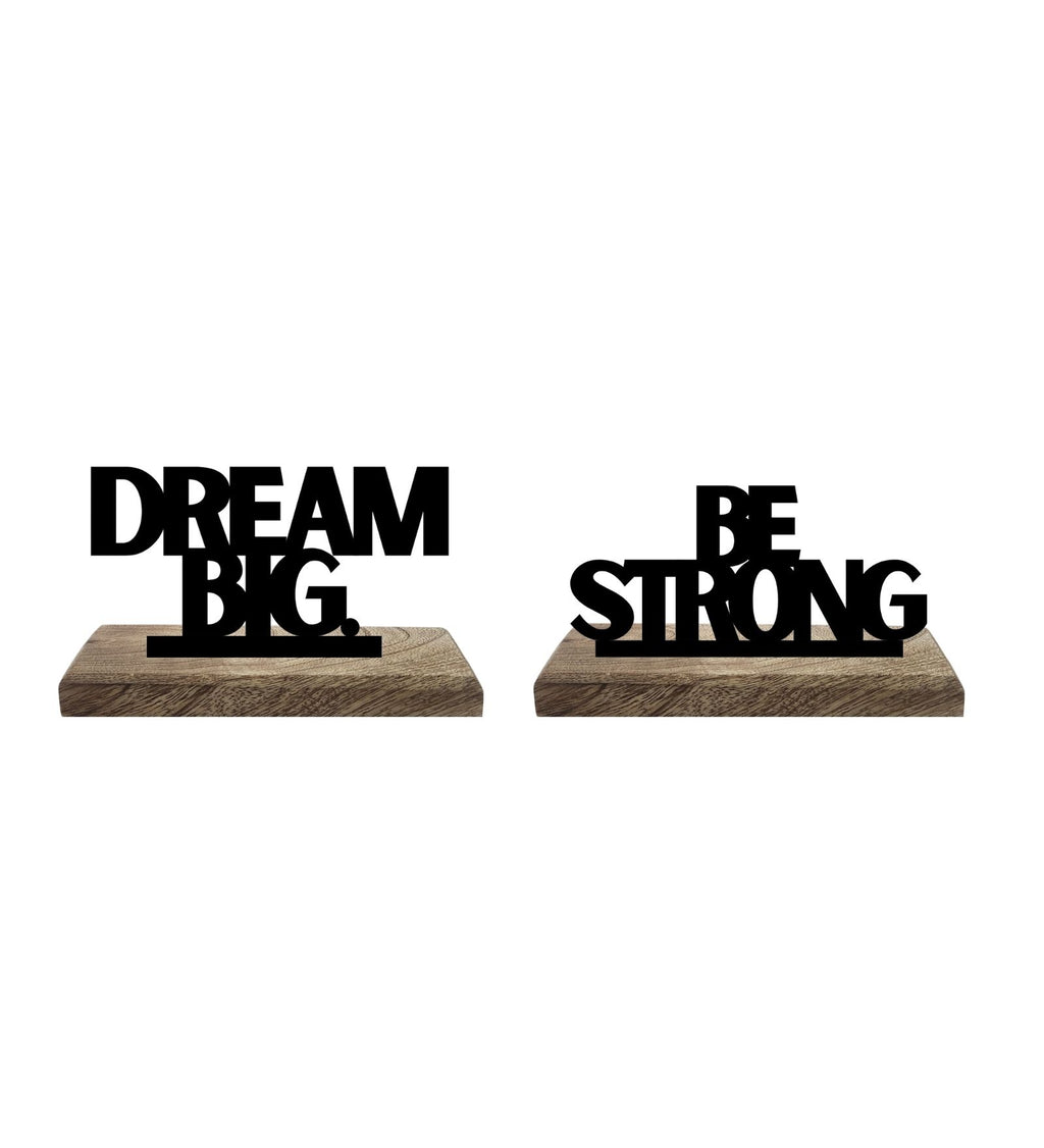 Big Dreams, Strong Spirit Set of 2 Table Décor